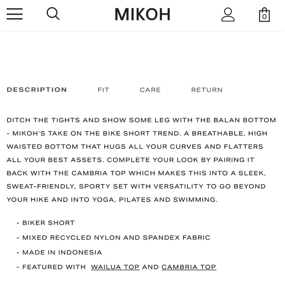 Mikoh Activewear Set - Picture 8 of 12